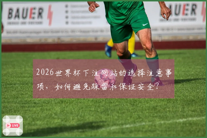 2026世界杯下注网站的选择注意事项，如何避免踩雷和保证安全？