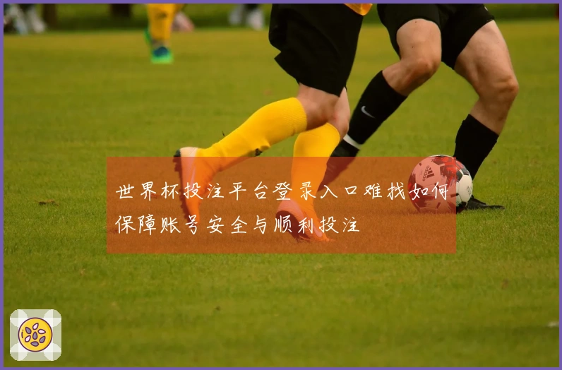 世界杯投注平台登录入口难找如何保障账号安全与顺利投注